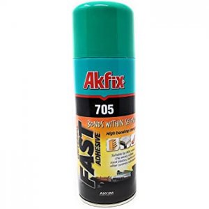 اسپری تکی چسب ۱۲۳ آکفیکس Akfix 705 Spray