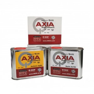 چسب اپوکسی (دوقلو) صنعتی آکسیا ۱ کیلویی شفاف Axia Epoxy Adhesive