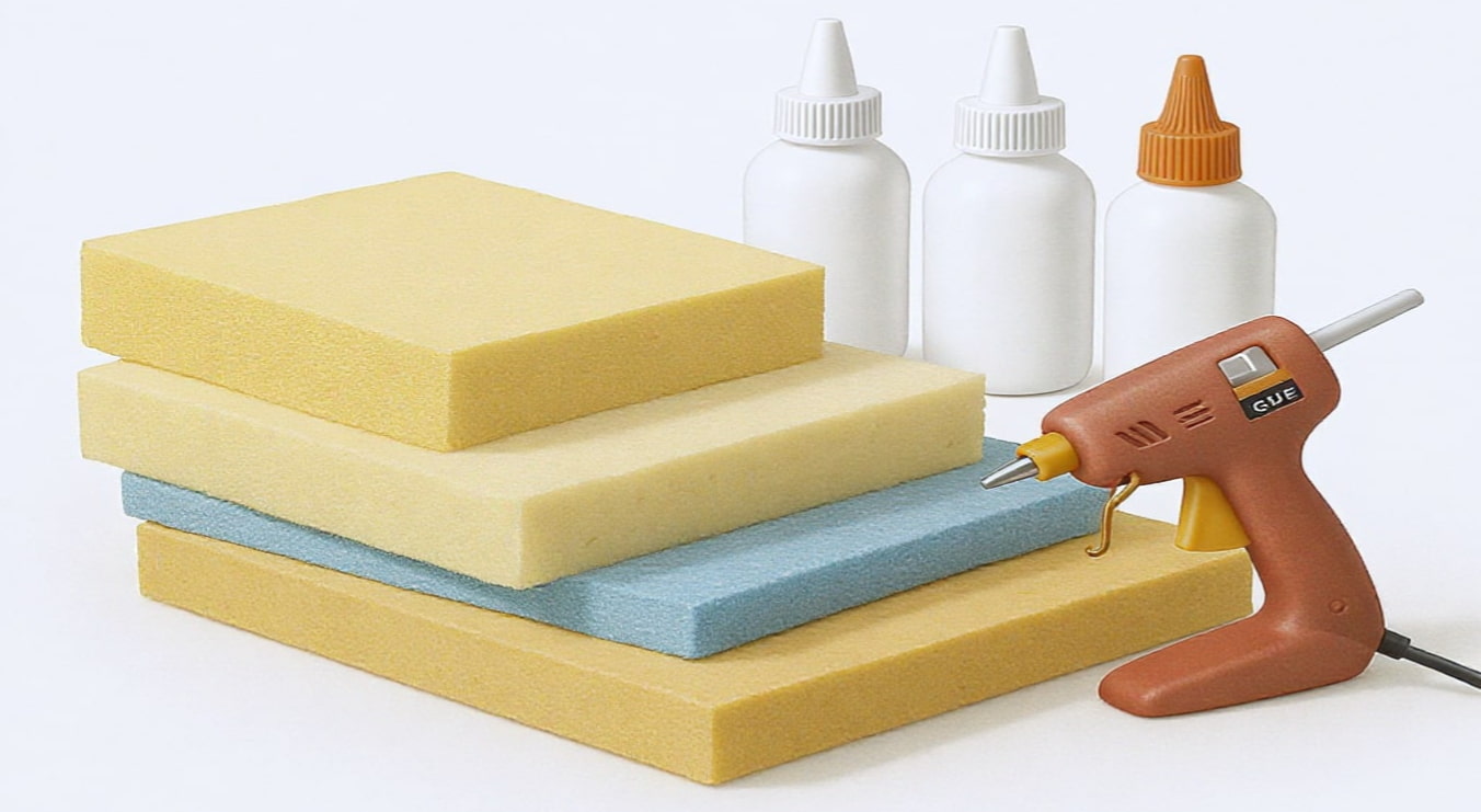 رای چسباندن فوم از چه چسبی استفاده کنیم؟