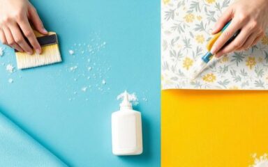 رای چسباندن کاغذ دیواری از چه چسبی استفاده کنیم